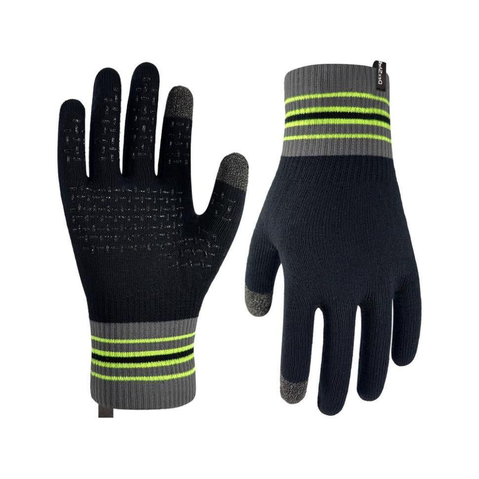 Рукавички водонепроникні Dexshell Ultra Thin Waterproof Running p-p XL Чорно-жовтий