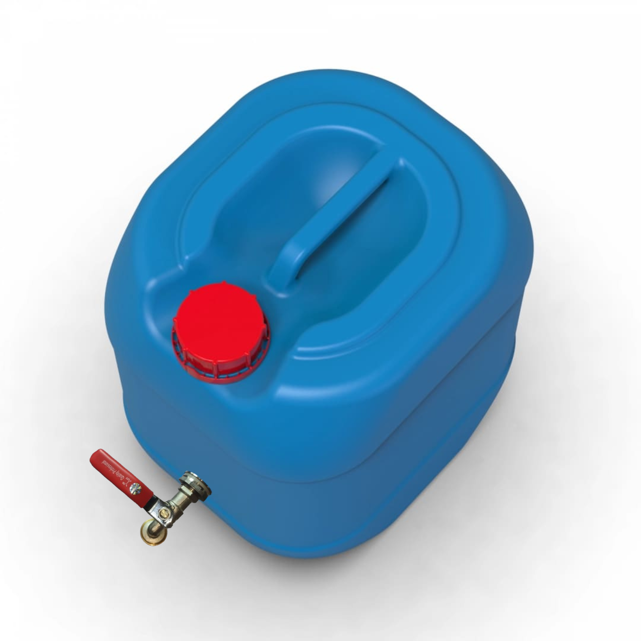 Канистра техническая Litolan с латунным краном под шланг штабелируемая 20 л - фото 3 Канистра техническая Litolan с латунным краном под шланг штабелируемая 20 л - фото 3