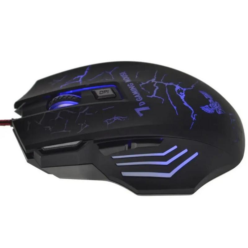 Миша ігрова провідна Gaming Mouse X7 8890 з підсвіткою Black (020730) - фото 5