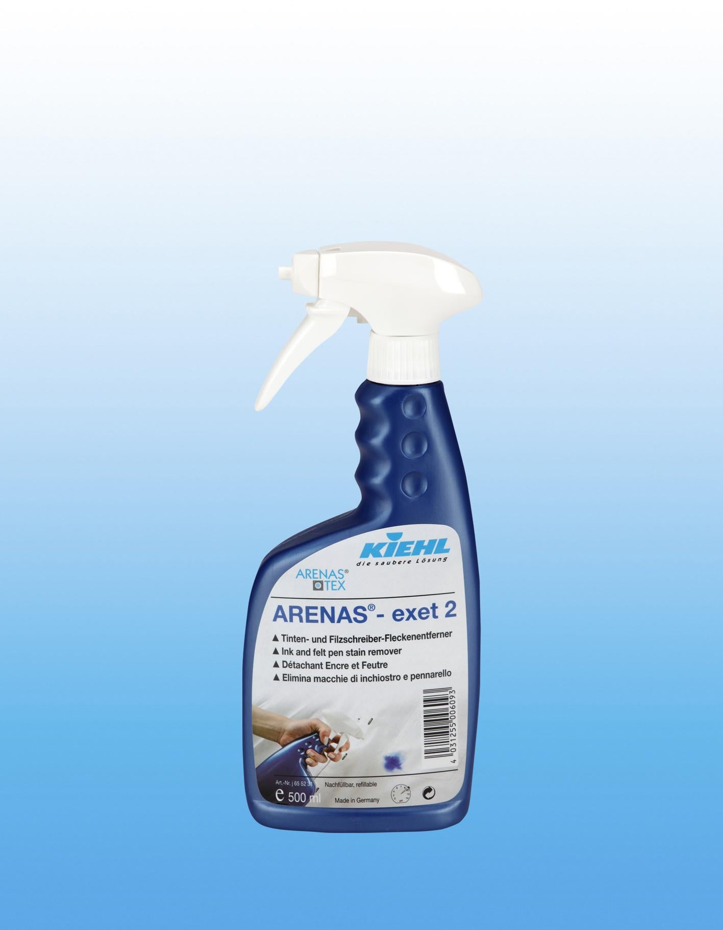 Пятновыводитель для удаления пятен от фломастера и чернил Kiehl Arenas-exet 2 500 мл (63423909)