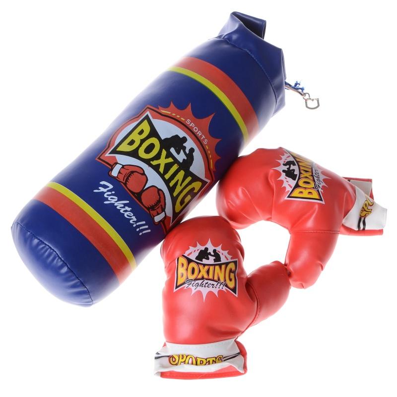 Игровой набор Na-Na для подвижных игор Боксерская груша и перчатки IE68 (T24-004)