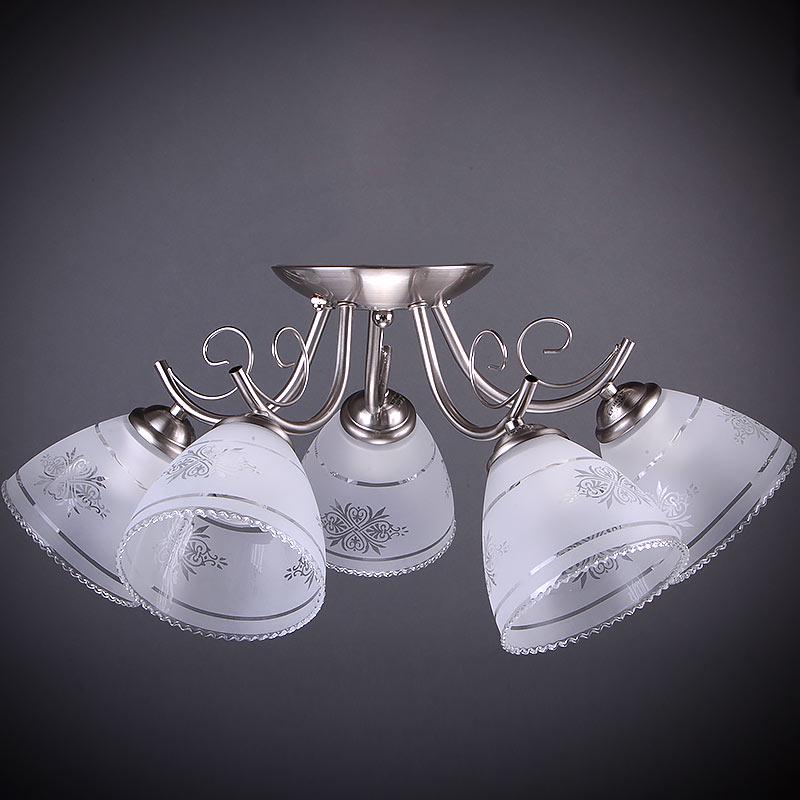 Стельова люстра Light House DL-17367/5 Сатиновий