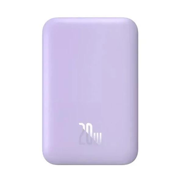 Повербанк BASEUS Magnetic Mini Air Wireless Fast Charge 6000 mAh 20W Nebula Purple (20536)