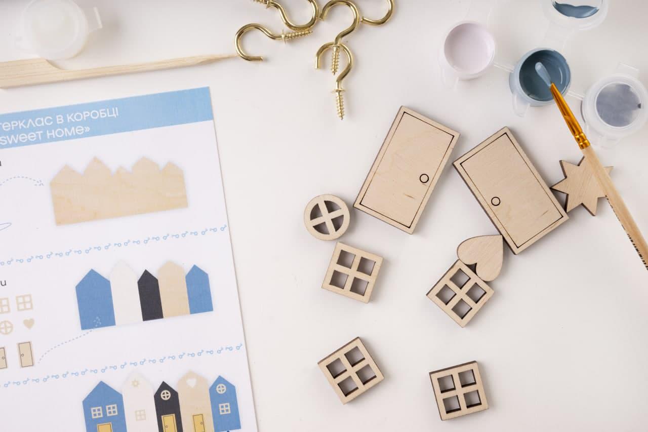 Набір для творчості Ключниця Sweet Home (DIY042022) - фото 4 Набір для творчості Ключниця Sweet Home (DIY042022) - фото 4