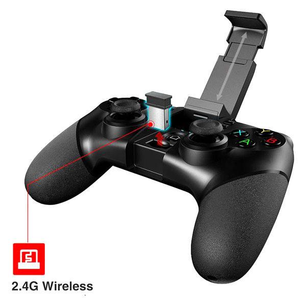 Джойстик геймерський для телефону Terios T-6 Bluetooth Gamepad для PC/PS3/iOS/Android Чорний - фото 8