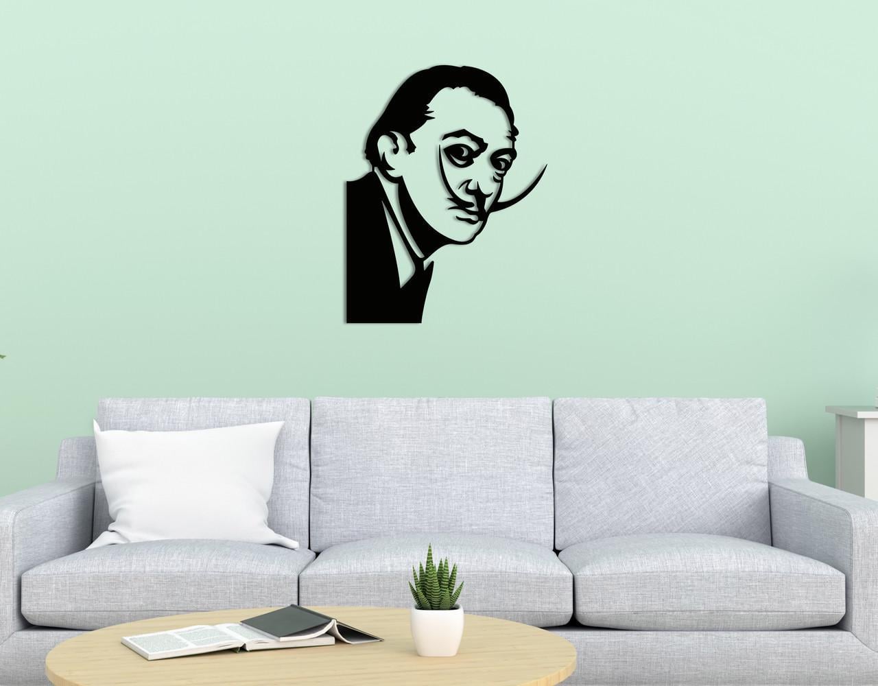 Декоративное панно на стену Upwood Decor Salvador Dali 32х25 см Black (1571428020)