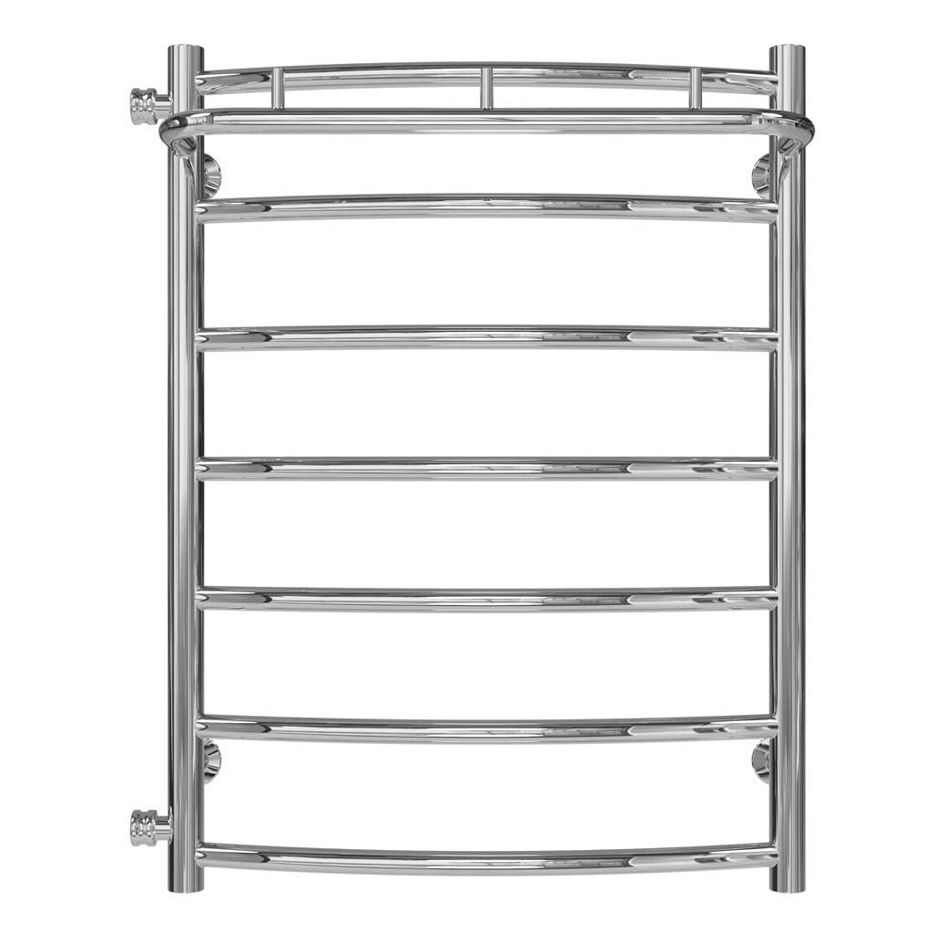 Полотенцесушитель водяной Deffi Классик N П7 боковое левое подключение нержавеющая сталь 500х700 мм Хром (C.KN.70.50.7.C.B)