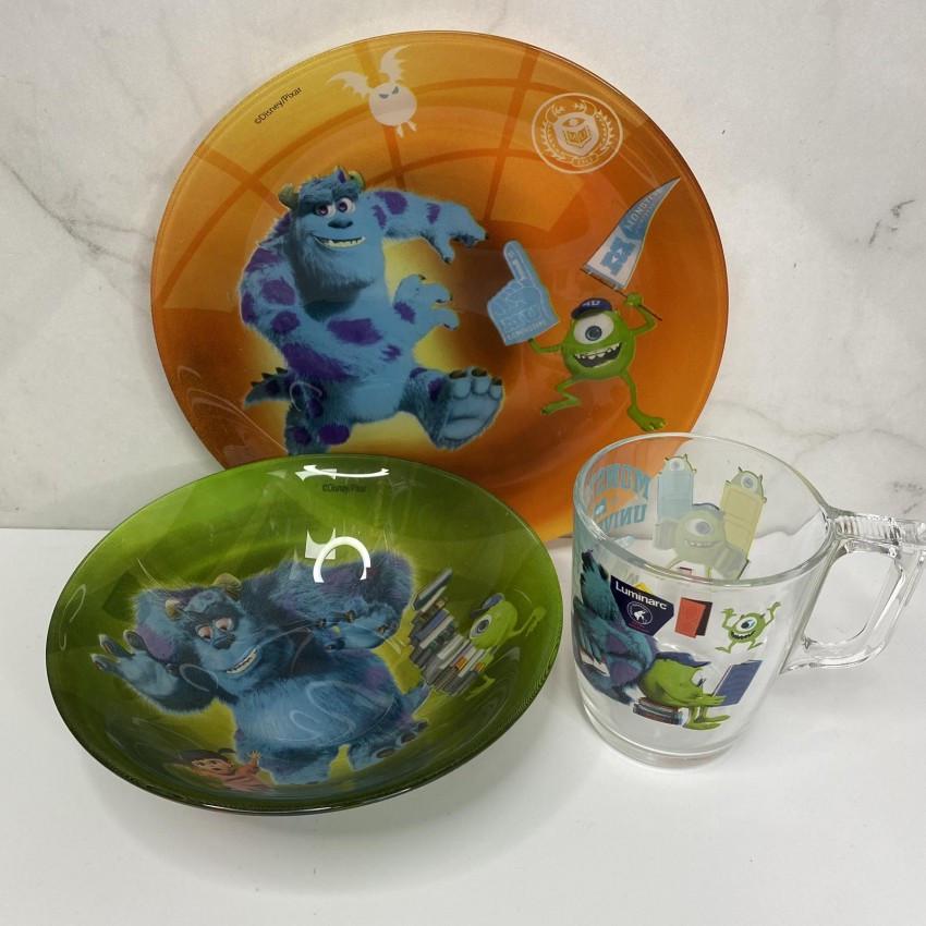 Набір дитячого столового посуду Luminarc Monsters University 3 пр. (P9261)