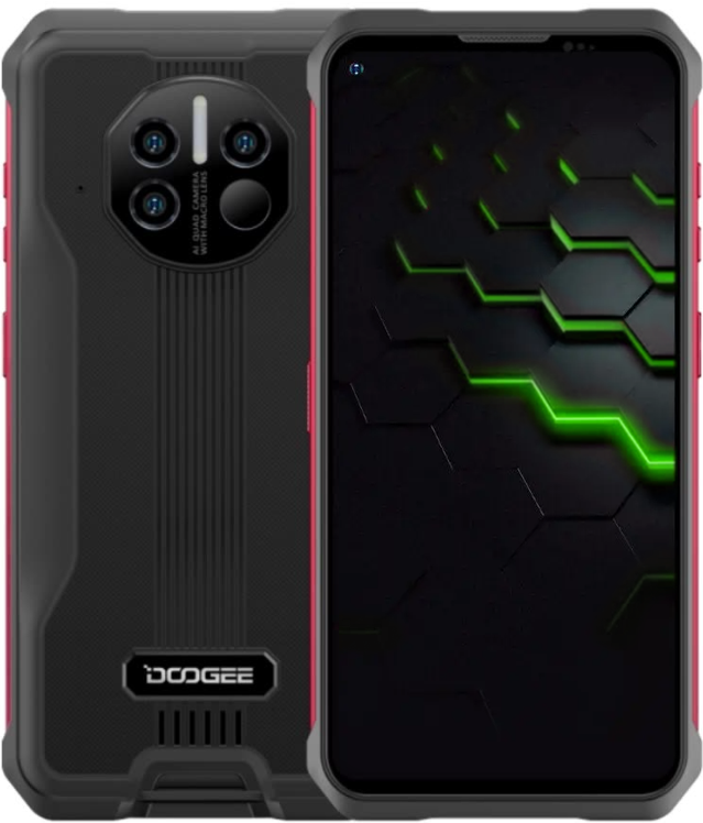 Смартфон Doogee V11 5G 8/128Gb Flame Red - фото 1