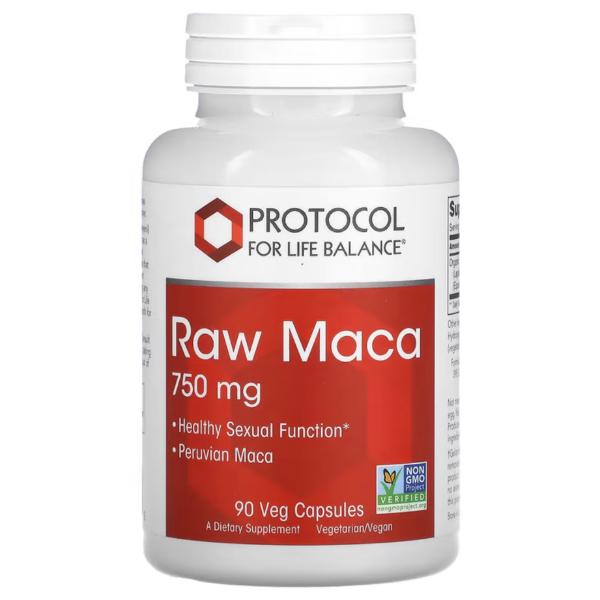Мака Protocol для Life Balance Raw Maca 90 Veг капс. (000024607)