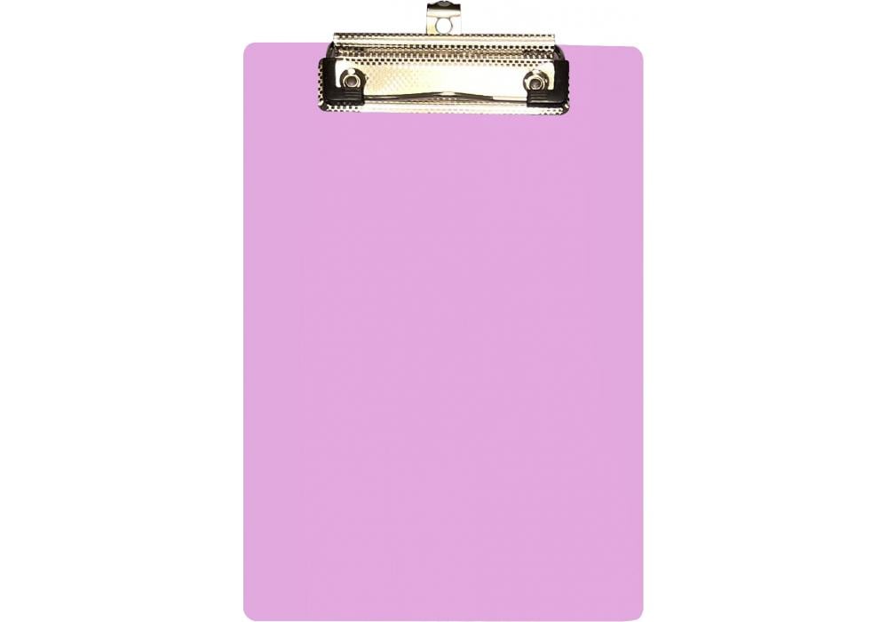Планшет Economix A5 с прижимом и подвесом пластик Розовый (E30157-89)