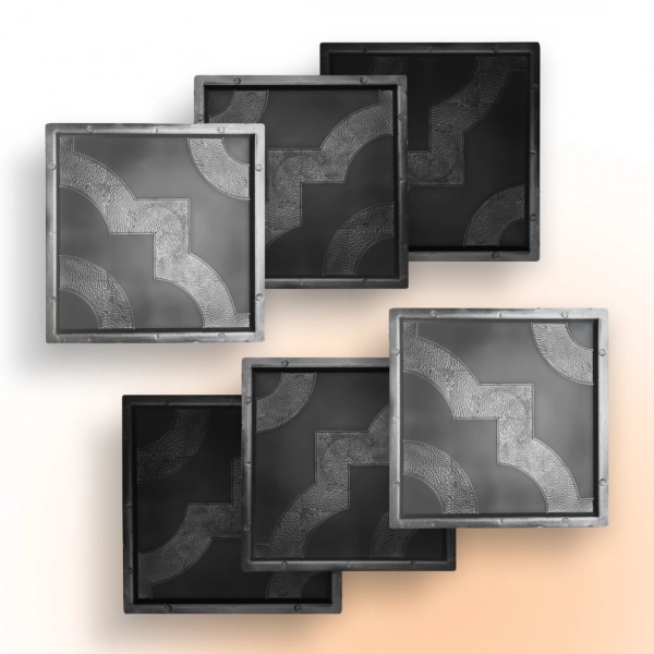 Форми для тротуарної плитки Верес-2007 Мартин 300х300 мм 6 шт. (1010606-3186)