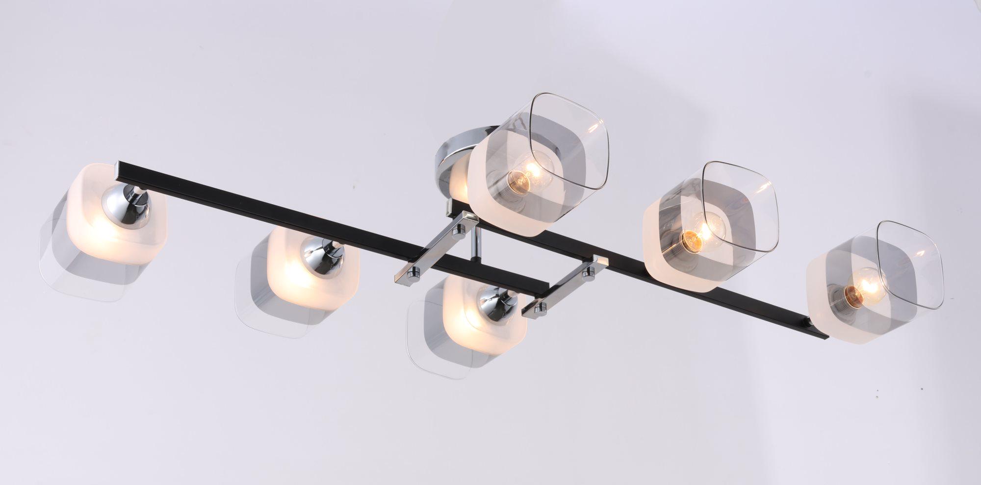 Потолочная люстра Valeso V GH51085A-6 BK+CR