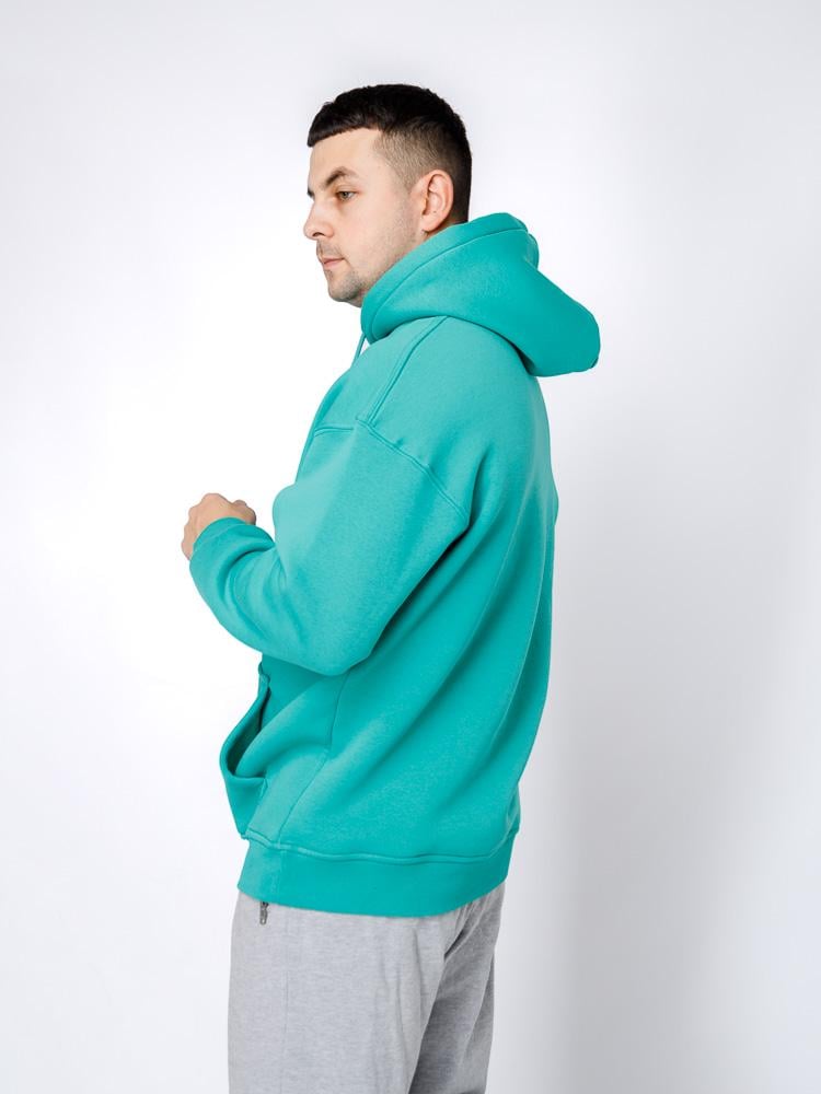 Худі чоловіче ЦБ-00233113 р. 44 Зелений (SKT000940667) - фото 3 Худі чоловіче ЦБ-00233113 р. 44 Зелений (SKT000940667) - фото 3