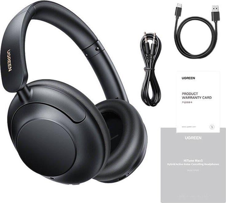 Навушники з мікрофоном UGREEN SHP202 Black - фото 2 Навушники з мікрофоном UGREEN SHP202 Black - фото 2