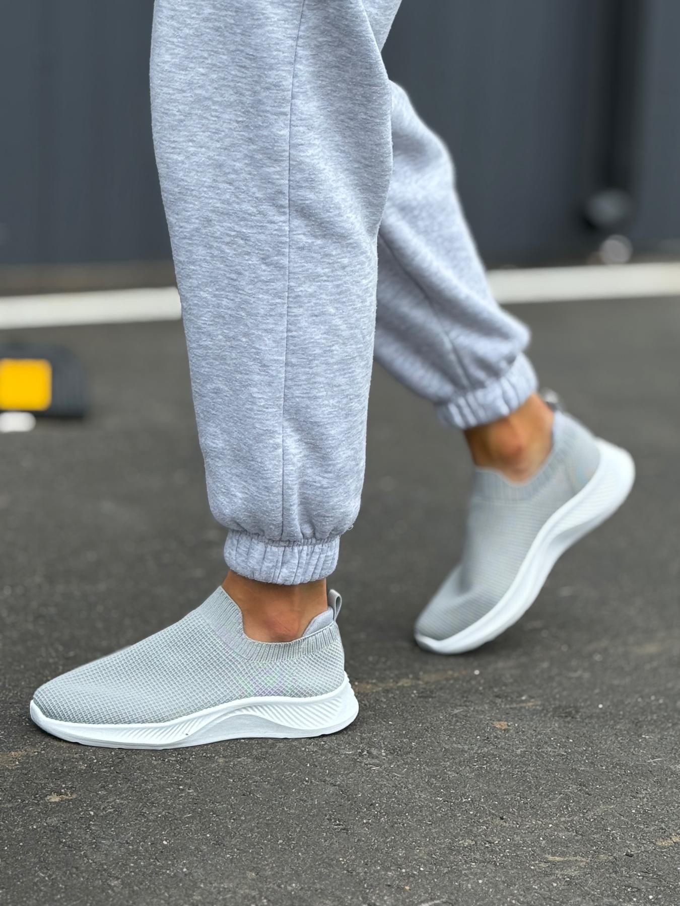 Кроссовки женские Текстиль р. 38 Серый (13426807) - фото 4 Кроссовки женские Текстиль р. 38 Серый (13426807) - фото 4