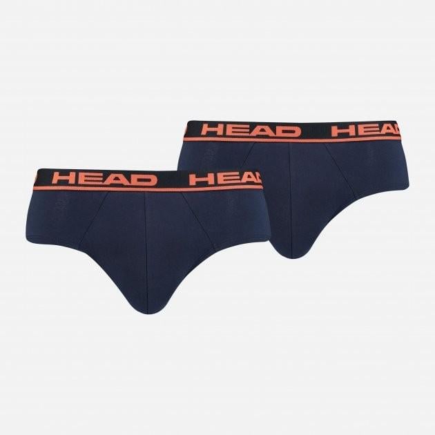 Труси-брифи Head BOXER BRIEF 2P S Синій/Помаранчевий (100001753-003 S) - фото 1