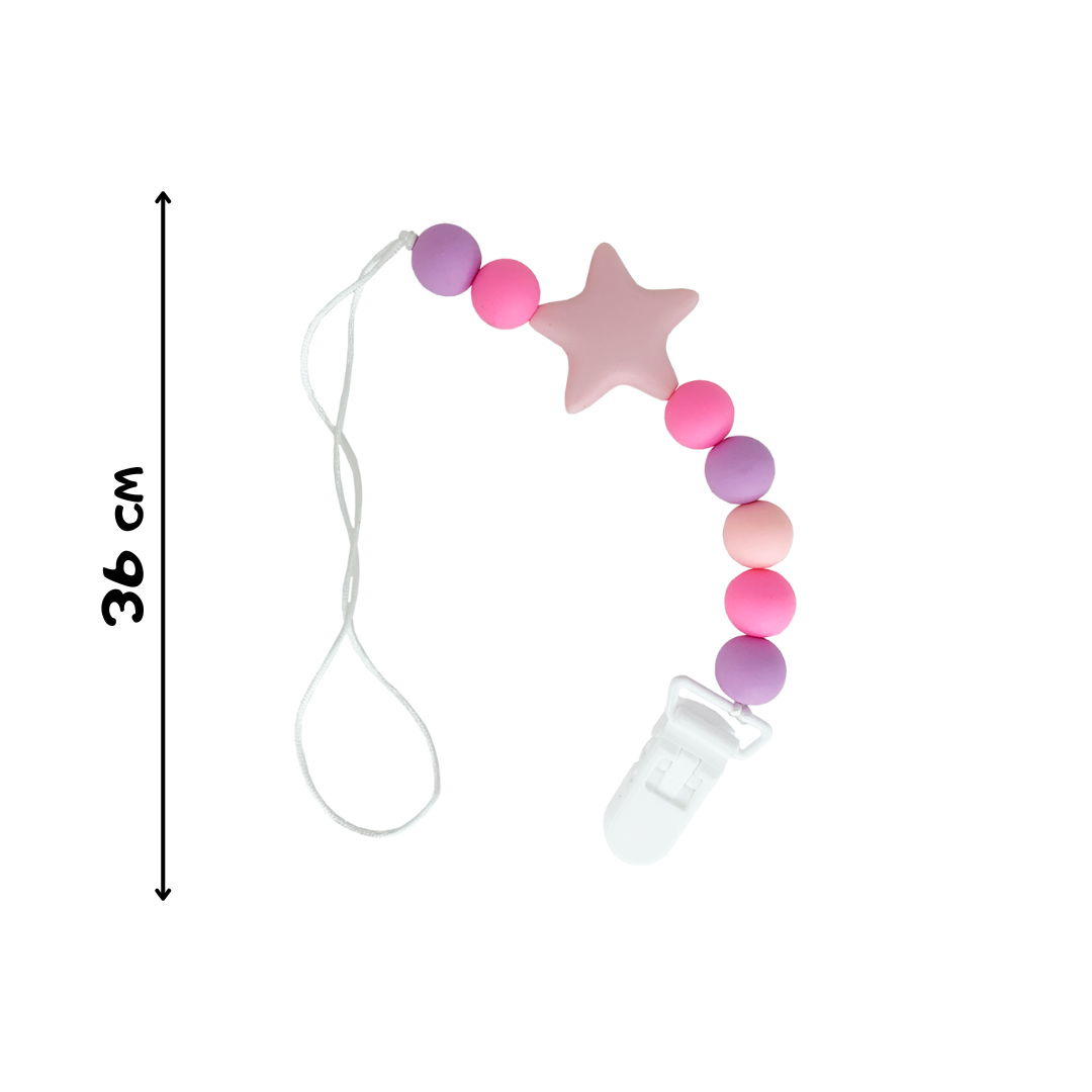 Цепочка силиконовая Звезда Лиловый (319) - фото 2 Цепочка силиконовая Звезда Лиловый (319) - фото 2