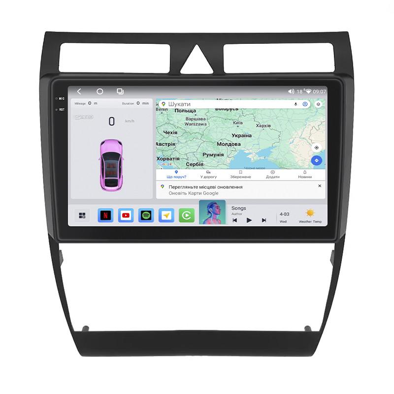 Автомагнітола штатна Lesko QLED CarPlay/4G/Wi-Fi/GPS/360° для Audi A6 allroad I C5 2000-2006 4/64Gb 9" (2317936581) Автомагнітола штатна Lesko QLED CarPlay/4G/Wi-Fi/GPS/360° для Audi A6 allroad I C5 2000-2006 4/64Gb 9" (2317936581)