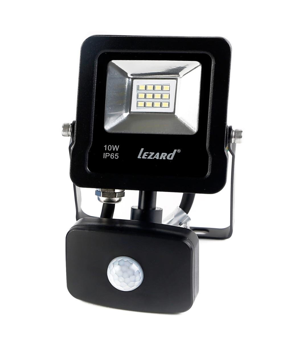 Прожектор світлодіодний Lezard PAL6510S з датчиком руху 10W 6500K 800 Lm (27803238) Прожектор світлодіодний Lezard PAL6510S з датчиком руху 10W 6500K 800 Lm (27803238)