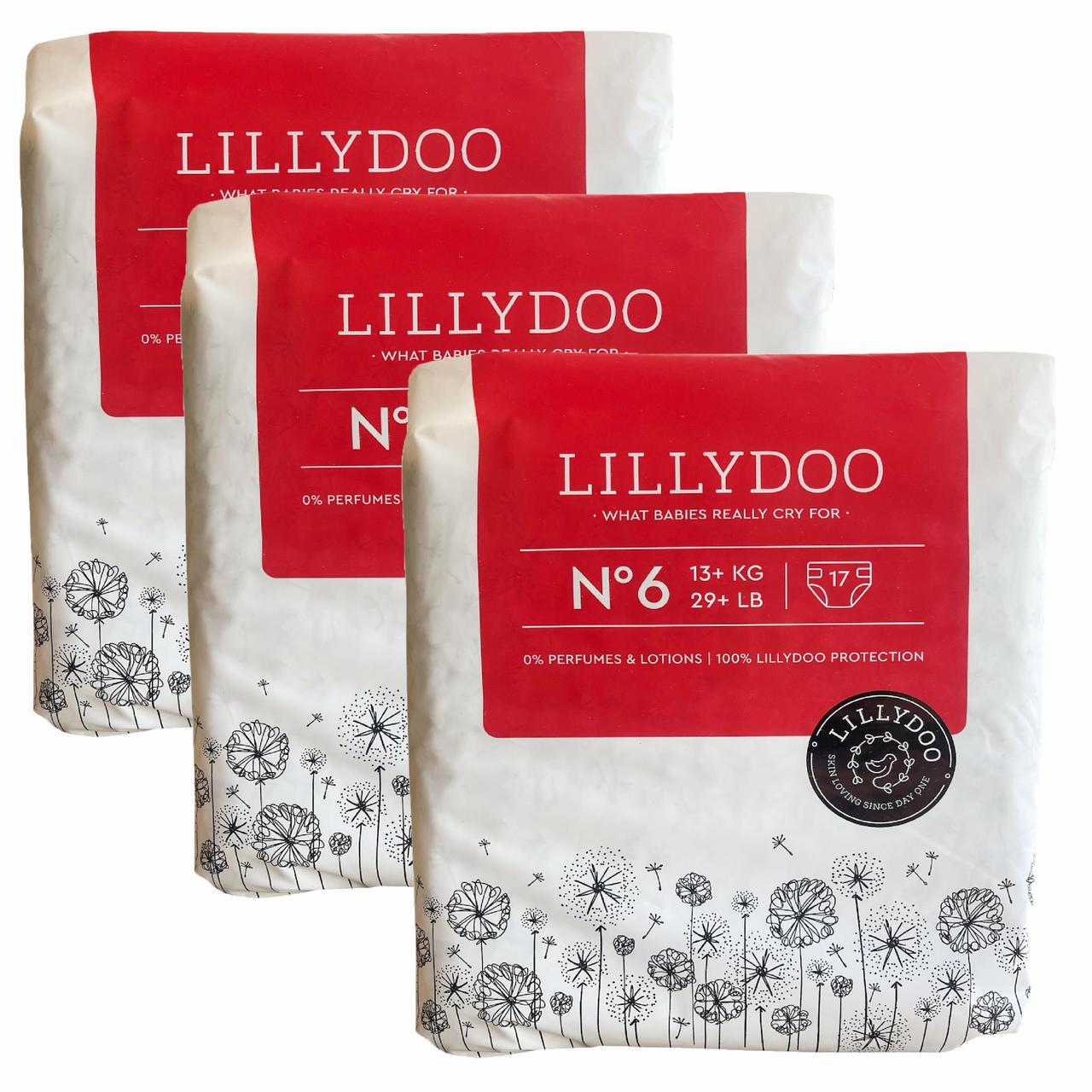 Підгузки LILLYDOO 6 13+ кг 51 шт. (2590829373)