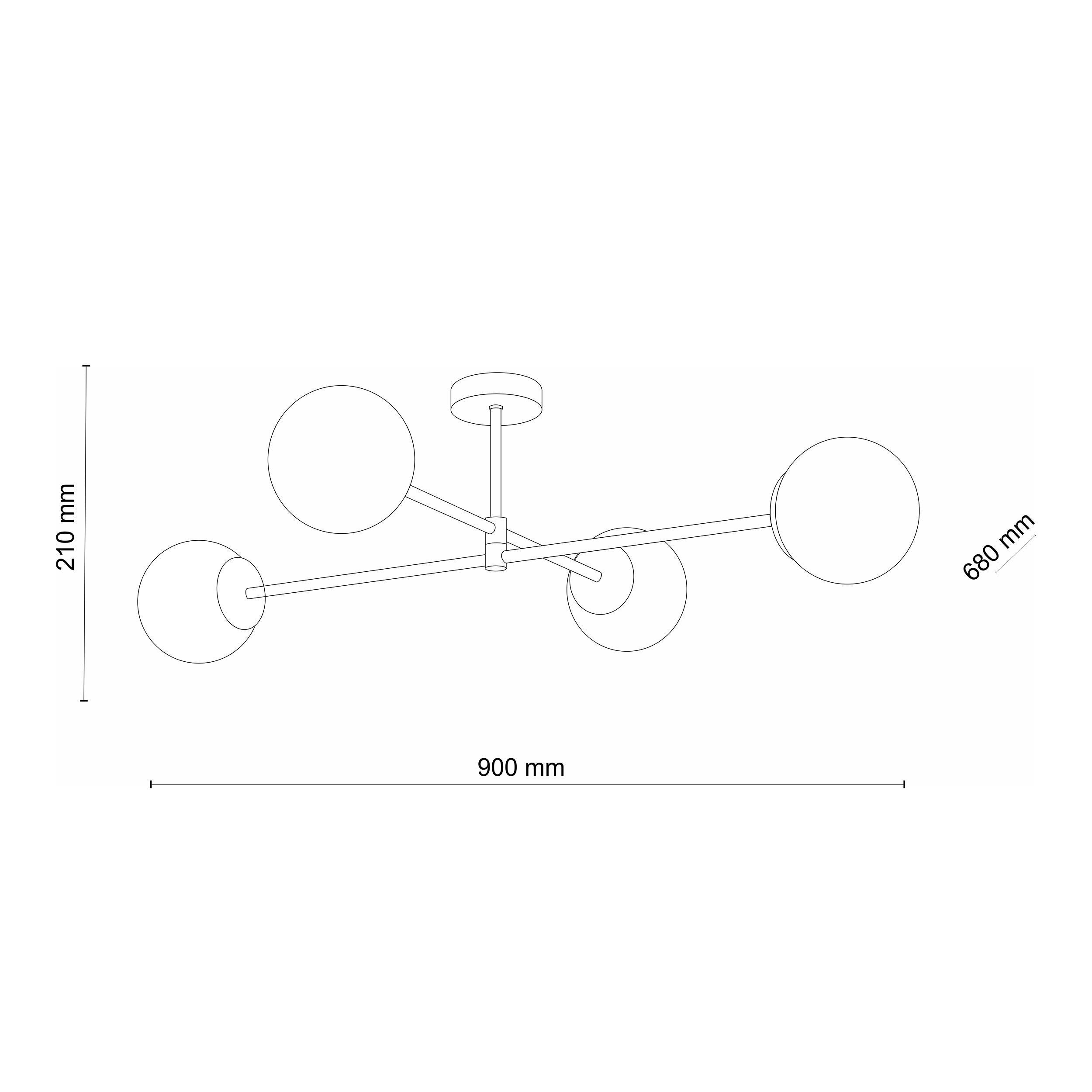 Люстра Tk Lighting Sarius 4735 Black - фото 5