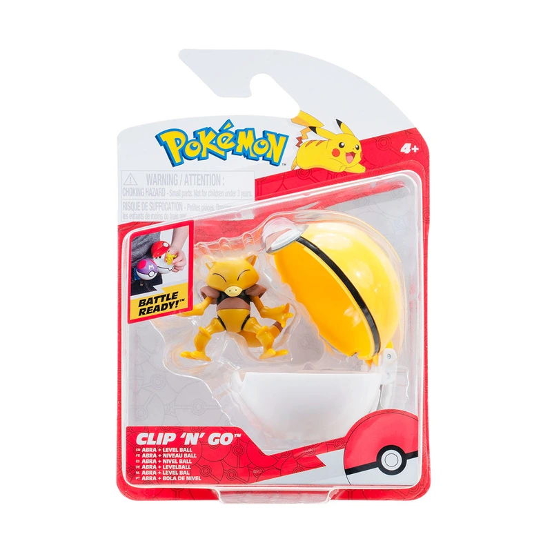 Ігровий набір POKEMON W16 АБРА У ПОКЕБОЛІ ігрова фігурка/покебол (21876)