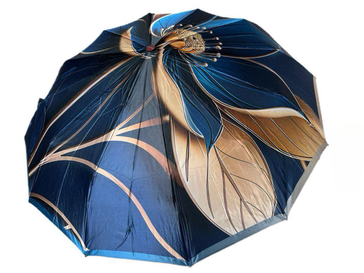 Парасолька жіноча автоматична Mario з квітковим принтом 12 спиць 4 сегмента (456/3) - фото 2 Парасолька жіноча автоматична Mario з квітковим принтом 12 спиць 4 сегмента (456/3) - фото 2