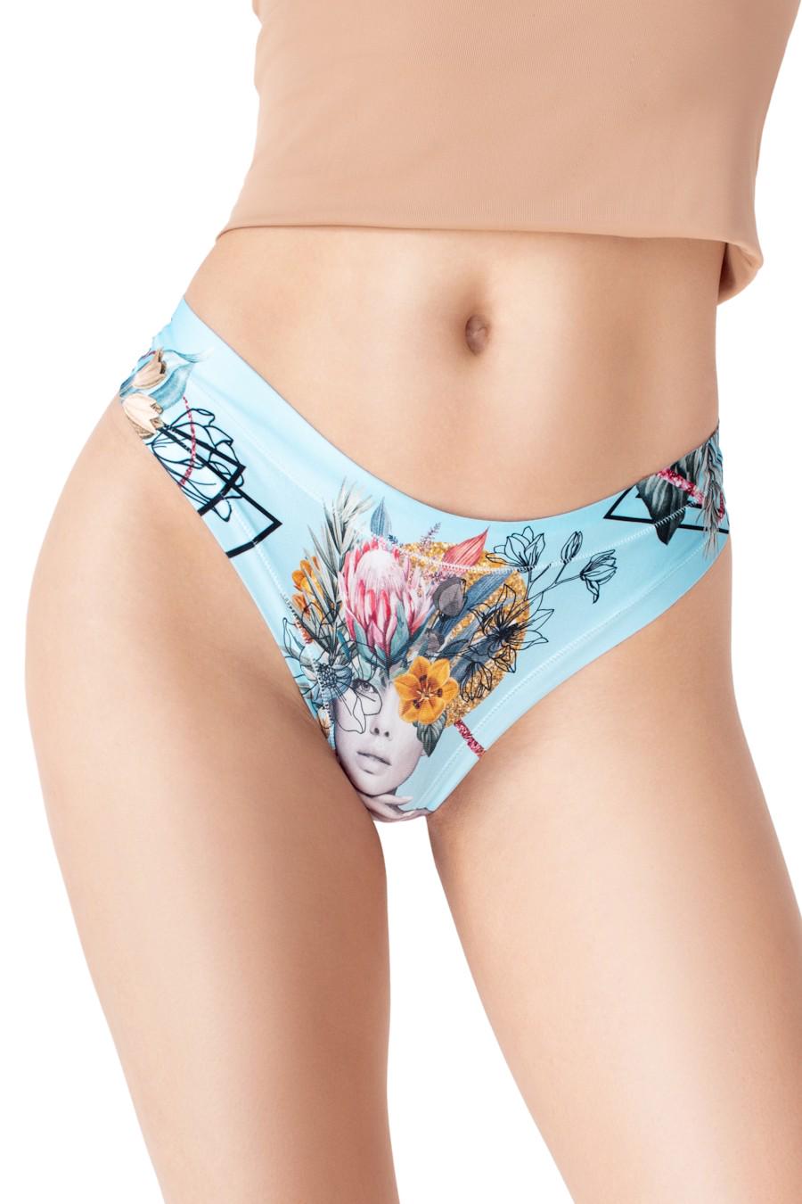 Трусики женские Mememe стринг XL Разноцветный (85224-59796-83)