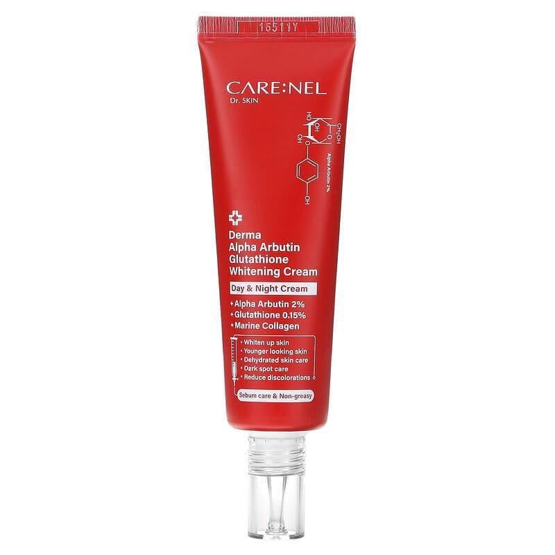 Крем осветительный CARENEL Derma Alpha Arbutine Glutathione Whitening Cream с арбузом и глутатионом 45 мл (2831917385) Крем осветительный CARENEL Derma Alpha Arbutine Glutathione Whitening Cream с арбузом и глутатионом 45 мл (2831917385)