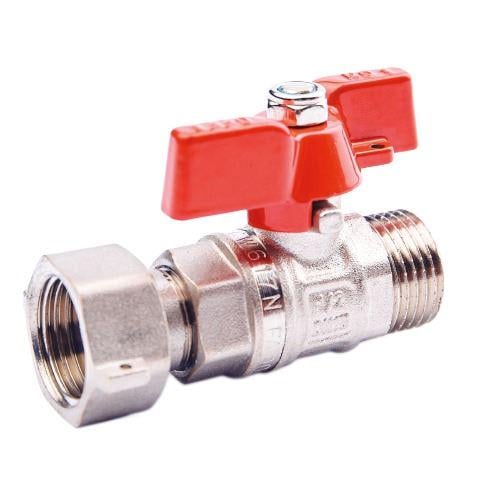 Кран кульовий FADO S.r.l PN40 з накидною гайкою ЗВ 25 1" (KG03)