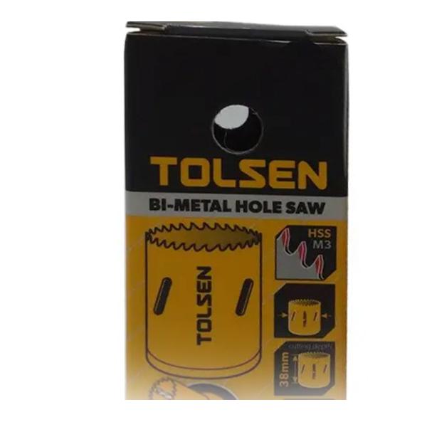 Биметаллическая коронка Tolsen Tools 46 мм - фото 2 Биметаллическая коронка Tolsen Tools 46 мм - фото 2