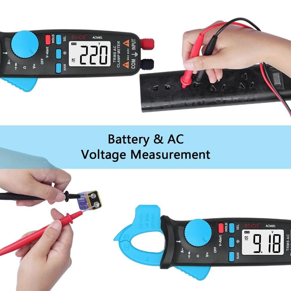 Клещи токоизмерительные BSIDE ACM81 True RMS - фото 9