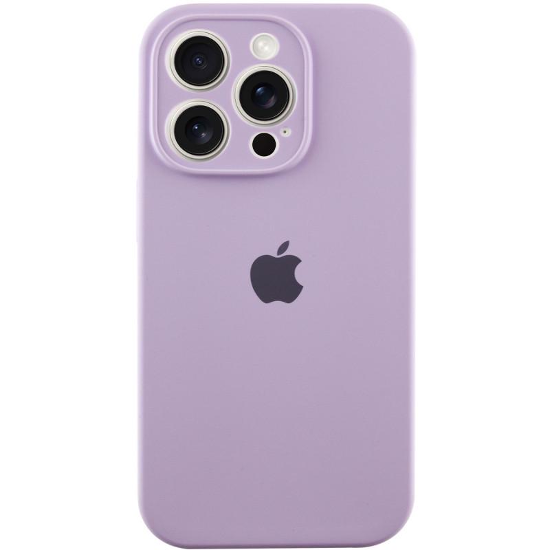Противоударный чехол Silicone Case Full Camera Protective AA для Apple iPhone 14 Pro 6.1" Сиреневый/Lilac/PVH