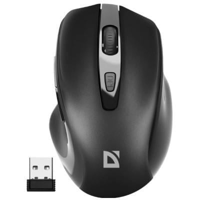 Компьютерная мышка Defender Prime MB-053 Silent Wireless Black (52053)