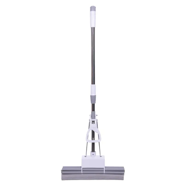 Швабра для пола с роликовым отжимом 115 см Серый (HP-35015-33)