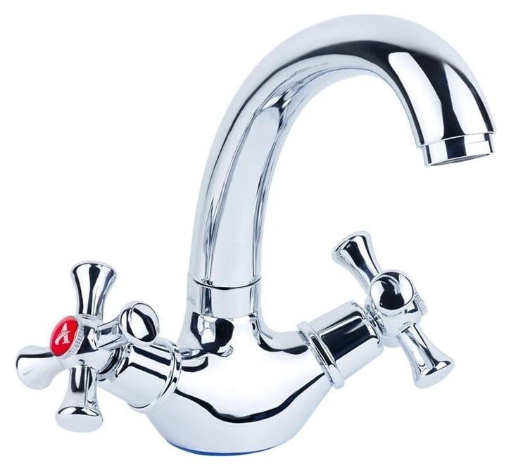 Змішувач для кухні AQUATICA PL-4B355C 9777100 двовентильний Хром (222520)