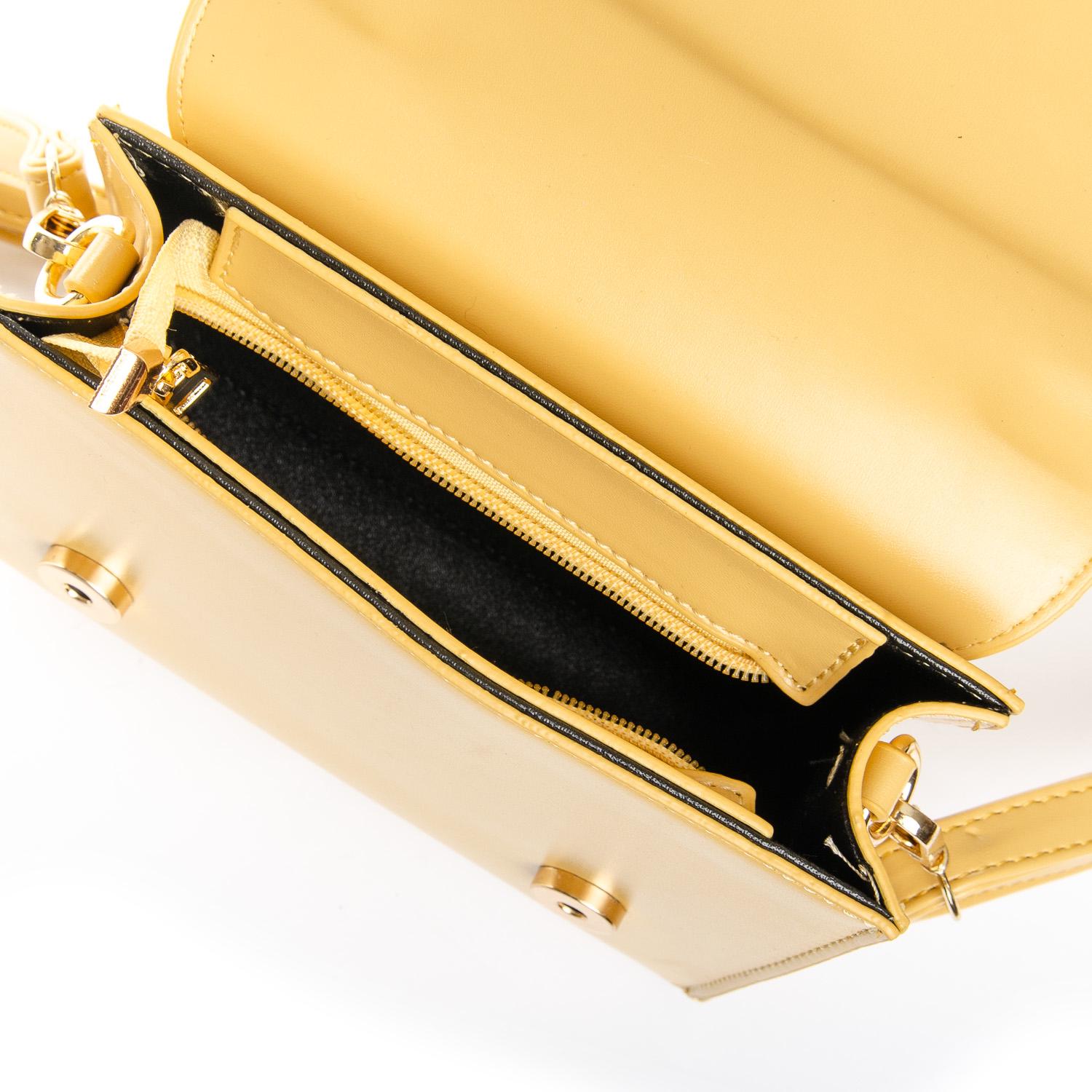 Женская сумочка-клатч Fashion 813 Желтый - фото 4 Женская сумочка-клатч Fashion 813 Желтый - фото 4