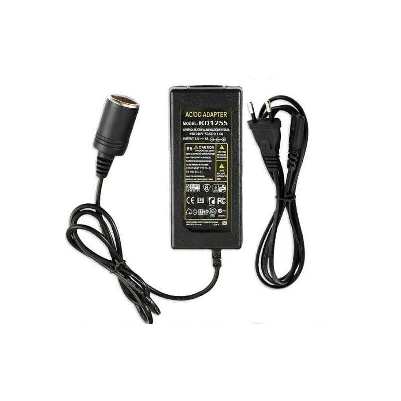 Адаптер для автомобільних пристроїв Kraft&Dele KD1255 2482146110 230V AC 12V DC із захистом від навантажень (2482146110) Адаптер для автомобільних пристроїв Kraft&Dele KD1255 2482146110 230V AC 12V DC із захистом від навантажень (2482146110)