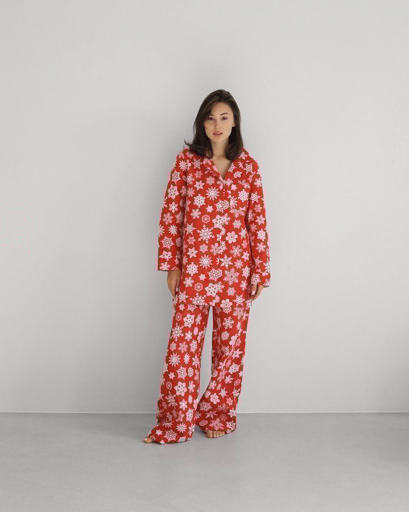 Піжамний костюм жіночий Модельєр 25887 р. 46 Різнокольоровий (14986) Піжамний костюм жіночий Модельєр 25887 р. 46 Різнокольоровий (14986)