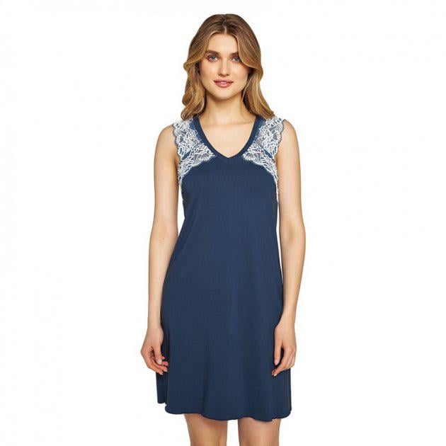 Сорочка домашня жіноча Ellen S Синій (LND 324/002)