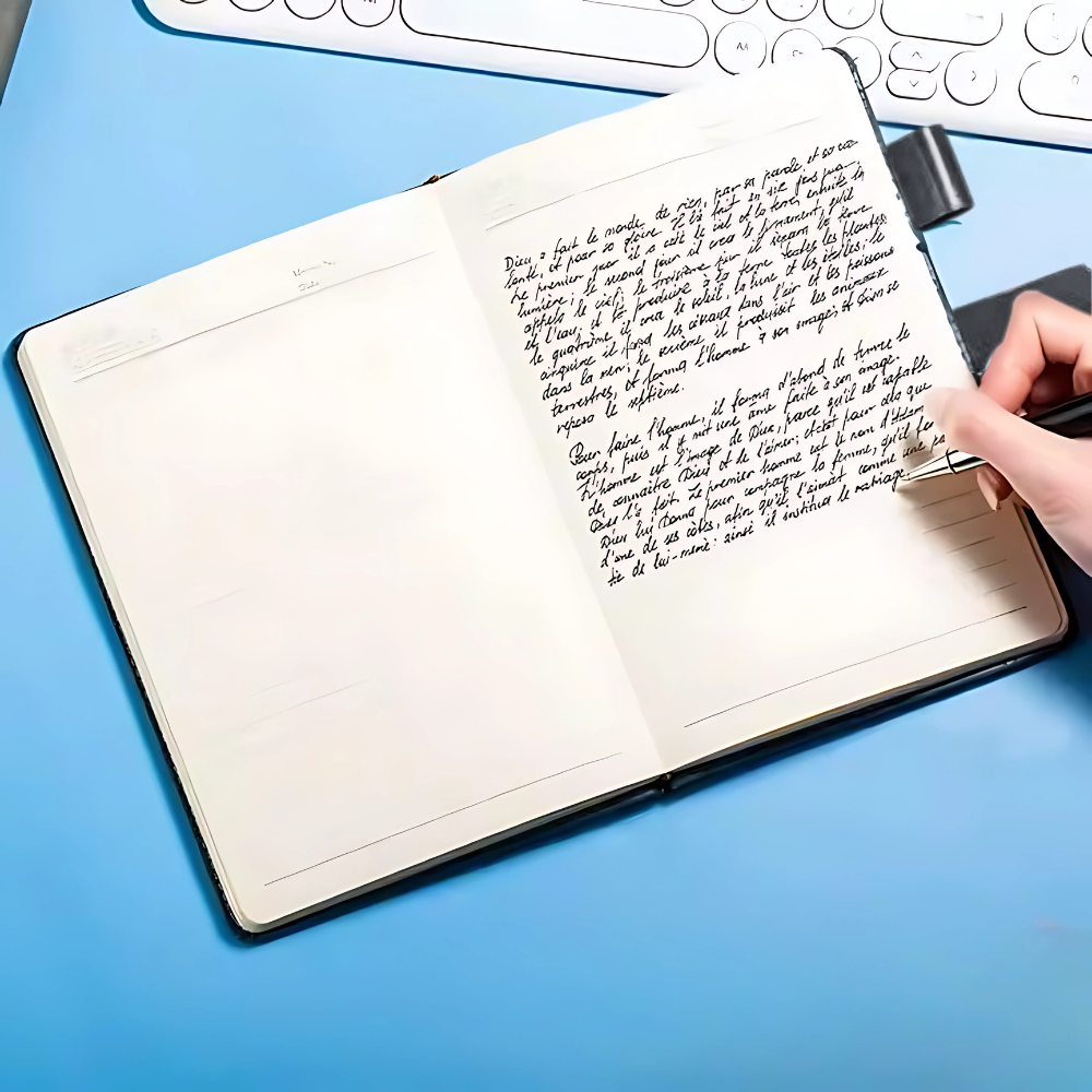 Щоденник планер з ручкою на 100 аркушів у м'якій обкладинці формат А5 Сірий - фото 5