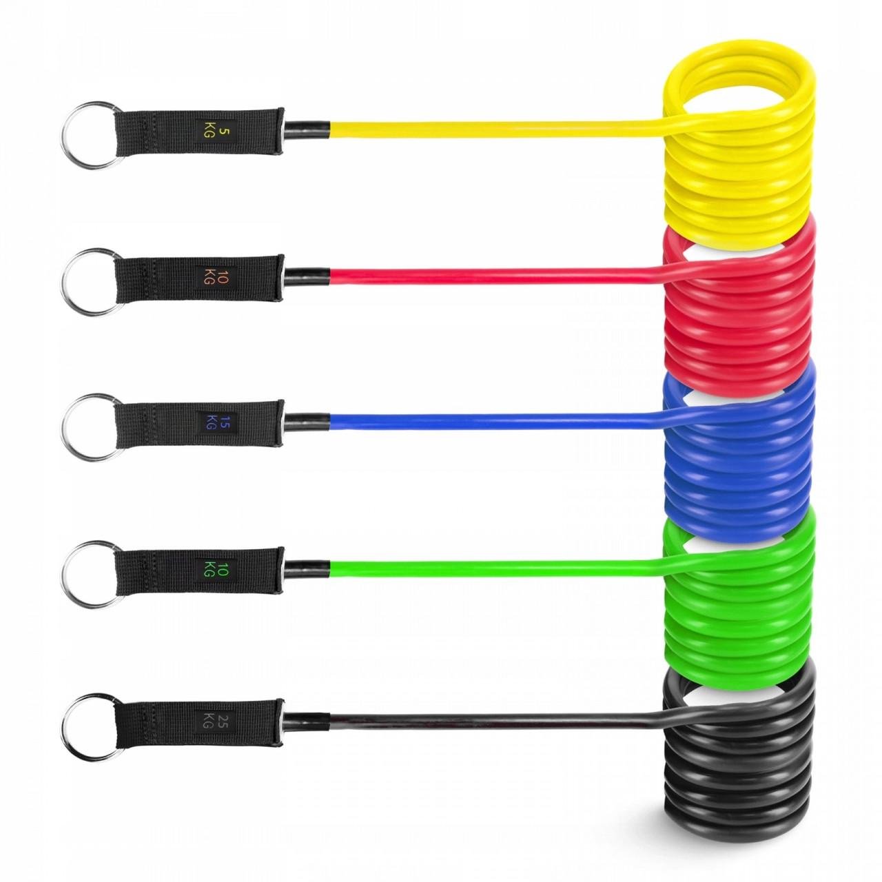 Набір трубчастих еспандерів 4FIZJO 5 шт. 5-14 кг (P-5907739312471)