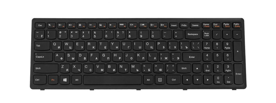 Клавиатура для ноутбука Lenovo IdeaPad G505s Touch (182729)