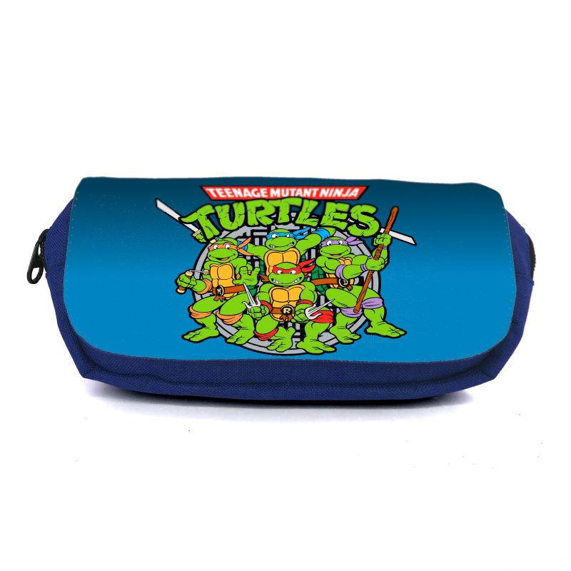 Пенал школьный Ракушки Ниндзя Ninja Turtles TMNT-008 Синий (1529788954)