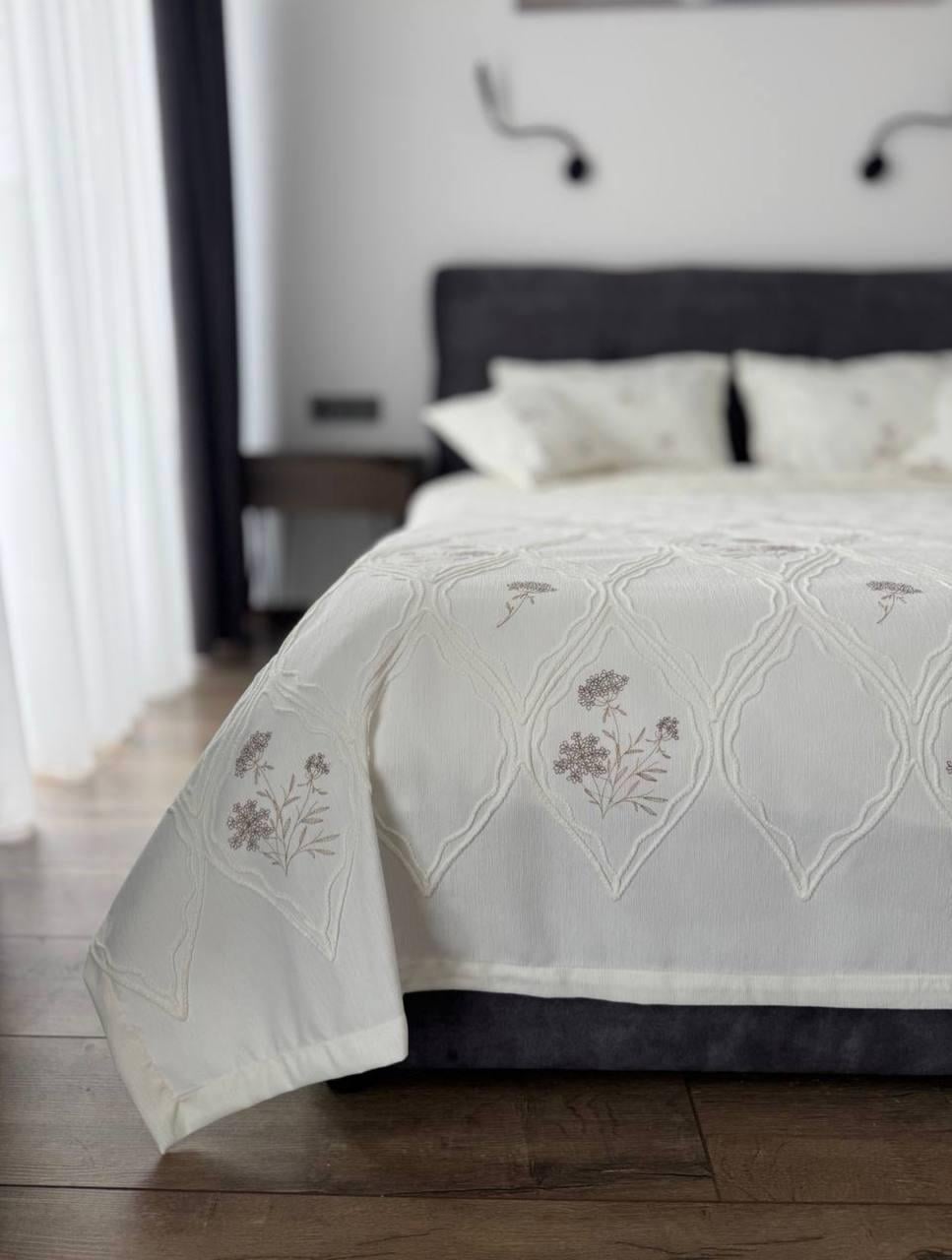 Покривало Бароко 100% бавовна 180х250 см колір №4 (55677)