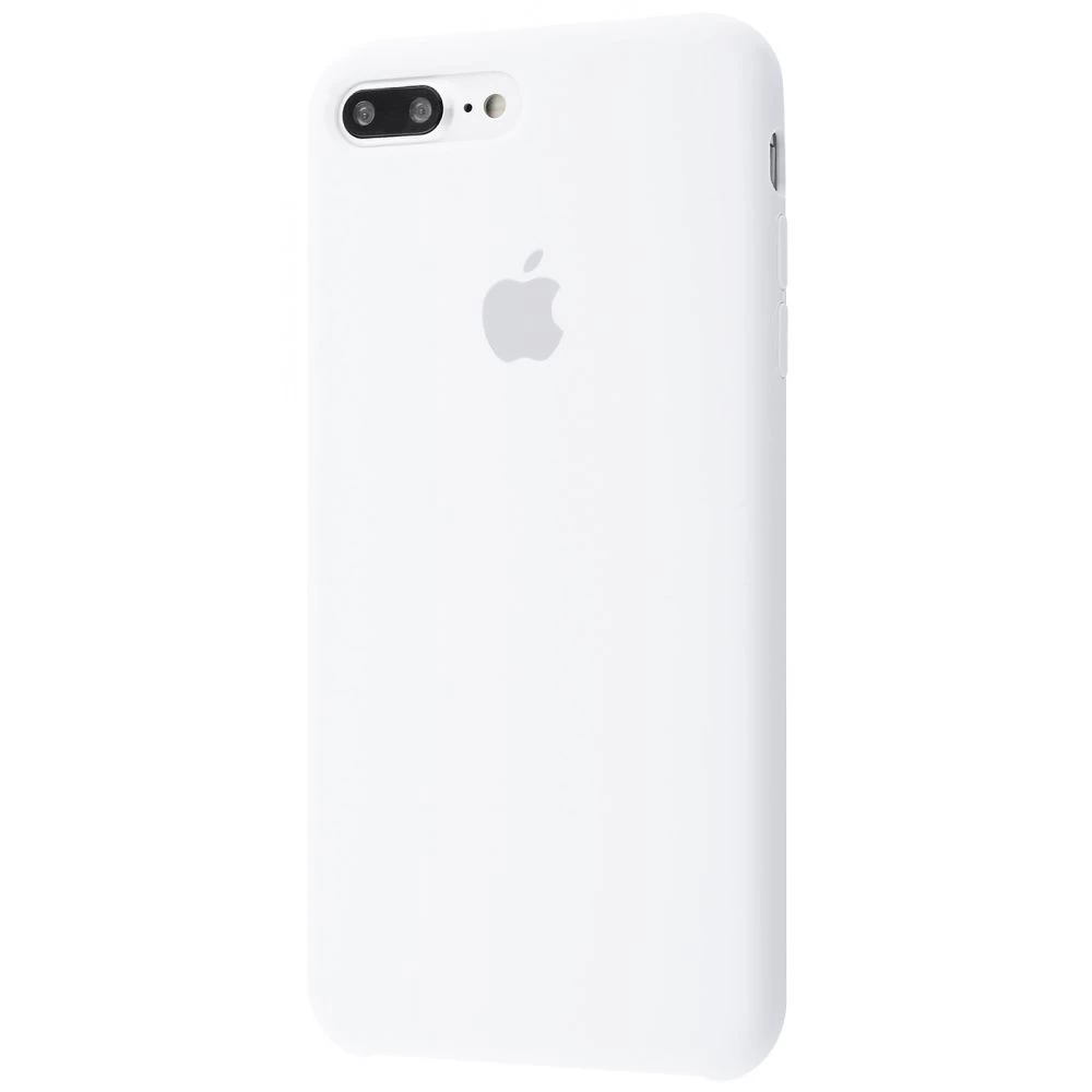 Силиконовый Чехол Накладка Silicone Case для iPhone 8 Plus/7 Plus White Силиконовый Чехол Накладка Silicone Case для iPhone 8 Plus/7 Plus White