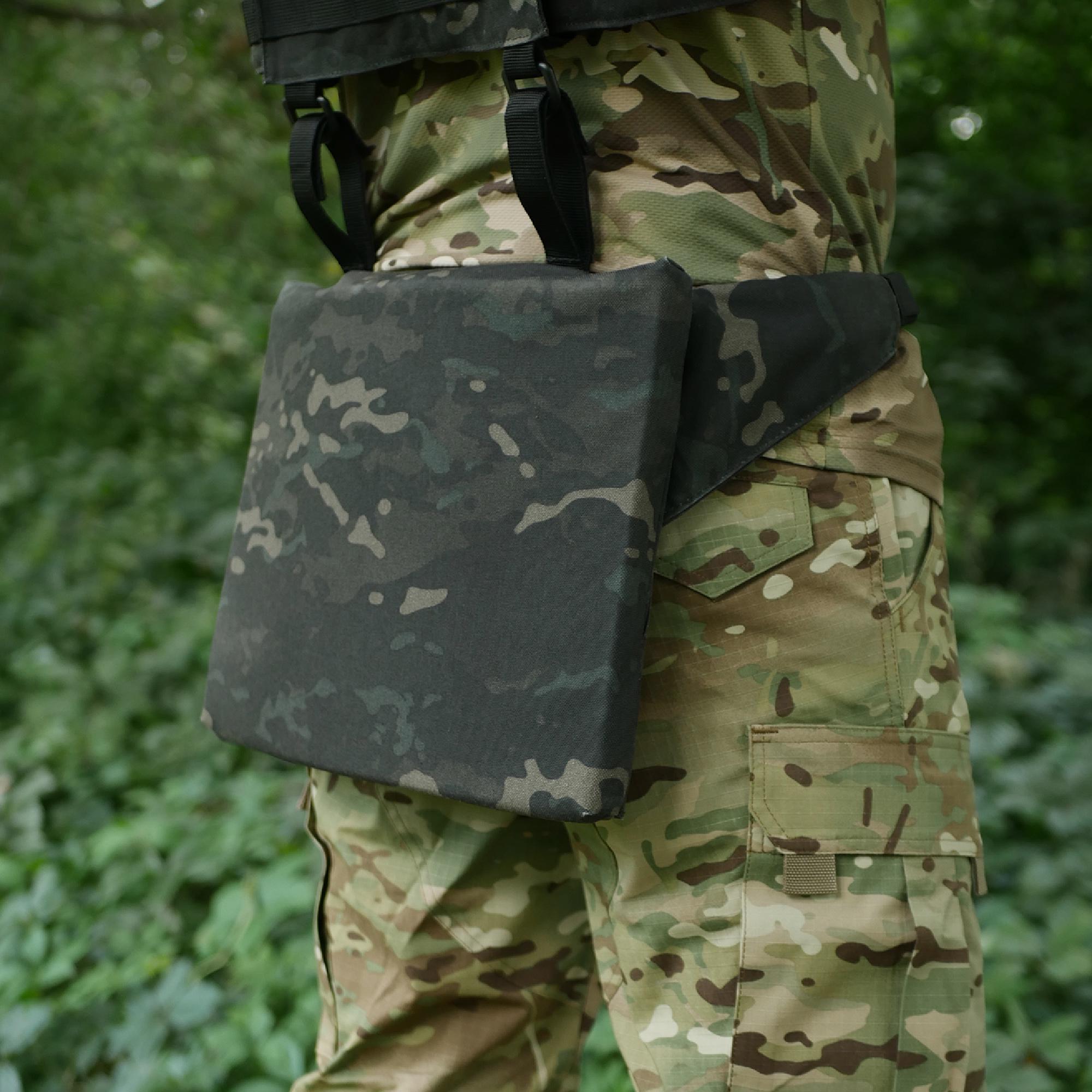 Каремат-сидушка Kiborg Cordura 20 мм Black Multicam (8123) - фото 8 Каремат-сидушка Kiborg Cordura 20 мм Black Multicam (8123) - фото 8