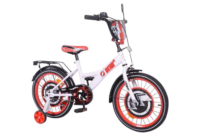 Велосипед Tilly Hero 100х95х15 см Белый/Красный (T-218212/1)
