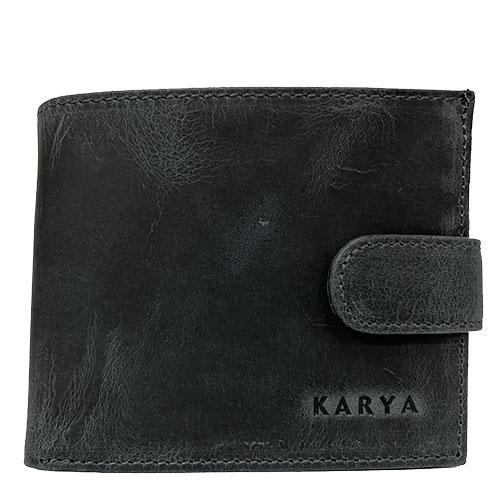Портмоне мужское из натуральной кожи Karya Серый (0982-30)